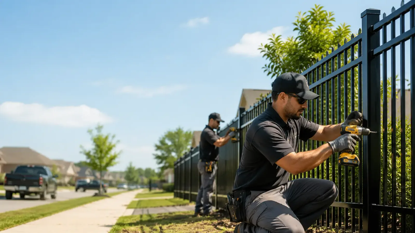 Metal Fence Installation in New Marshfield, OH